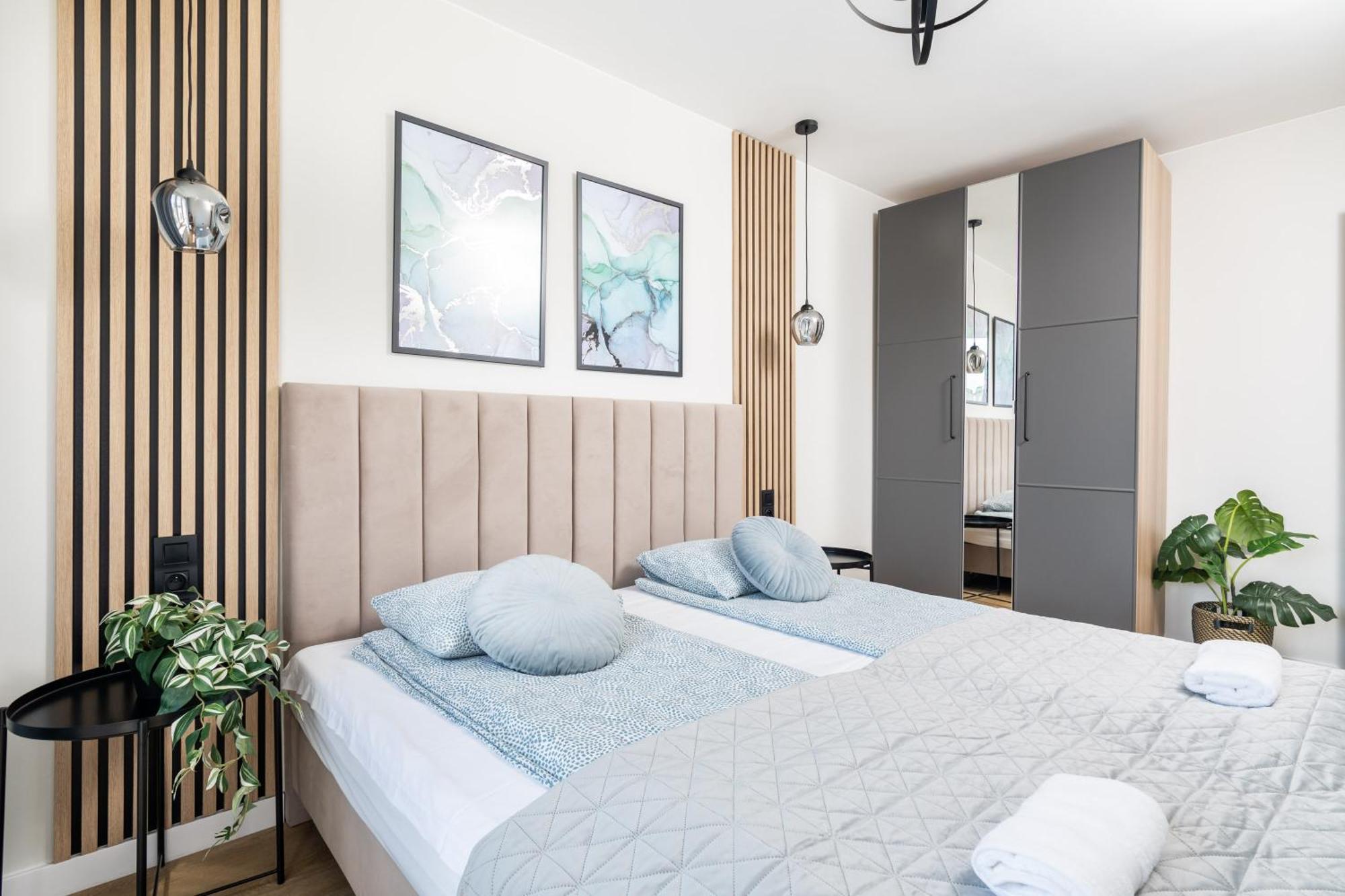 ורשה Blue Matcha Premium Apartment Okopowa מראה חיצוני תמונה