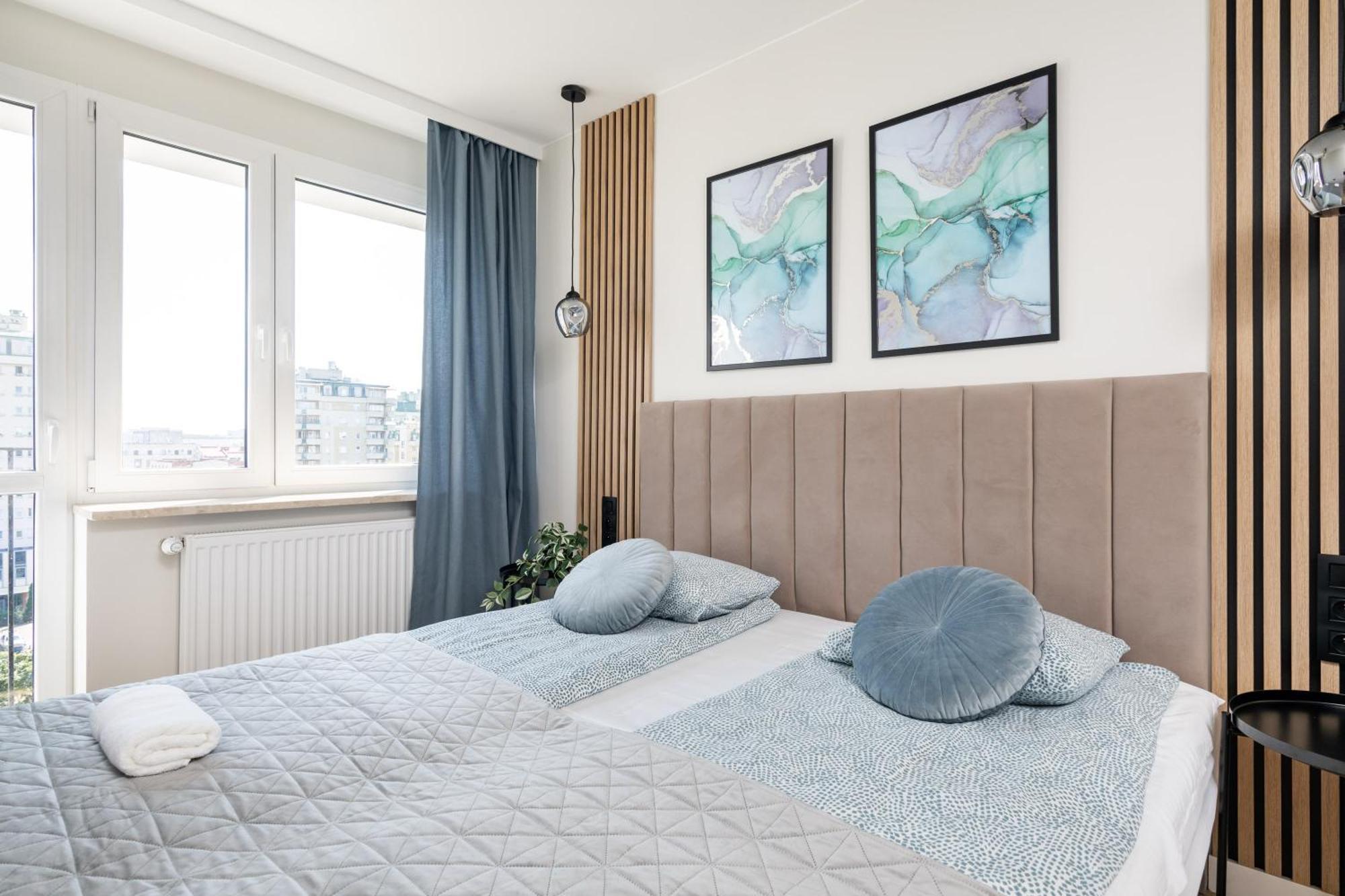 ורשה Blue Matcha Premium Apartment Okopowa מראה חיצוני תמונה