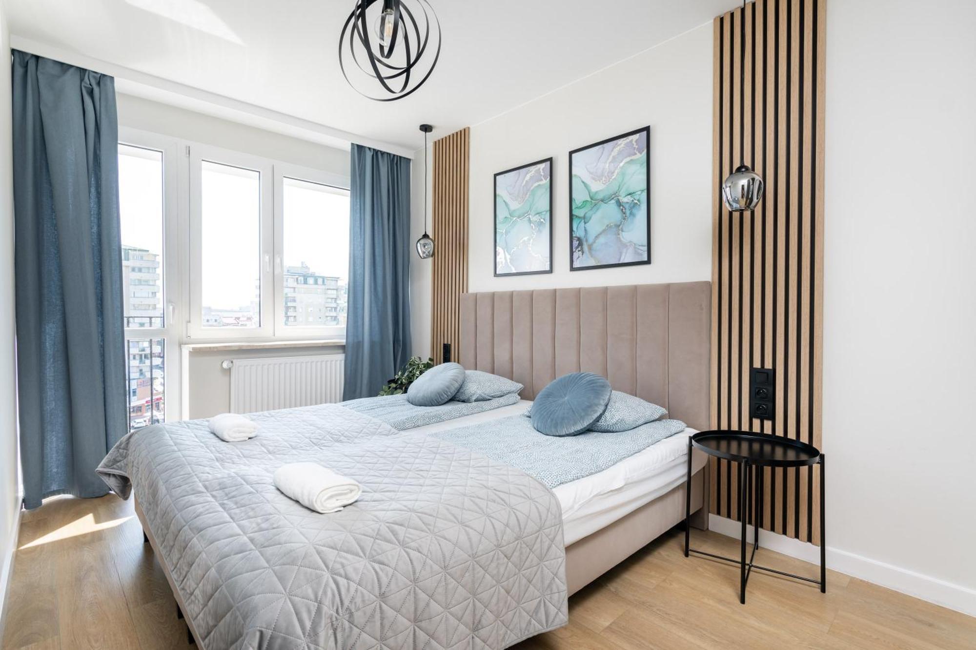 ורשה Blue Matcha Premium Apartment Okopowa מראה חיצוני תמונה